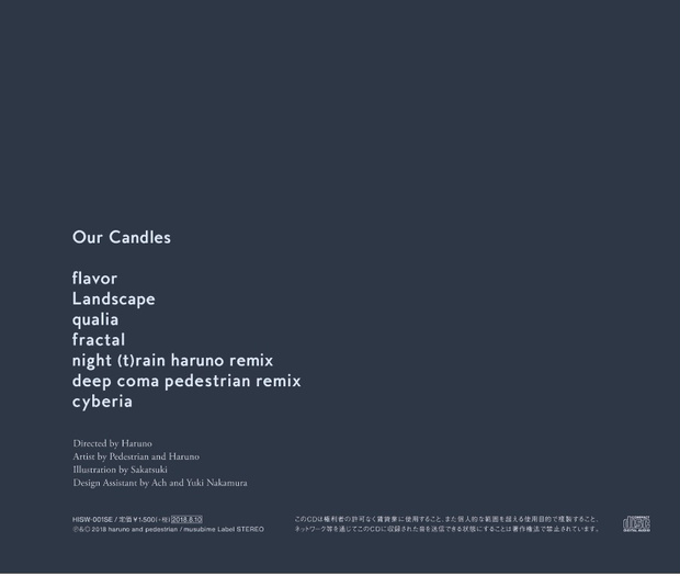 Our Candles - 春野, 歩く人 feat. 初音ミク - Vocaloid Database