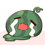 とけたすいか