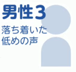 男性3 (VOICEPEAK)
