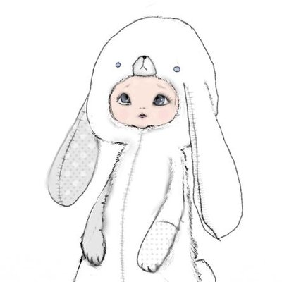 みにくいうさぎの子