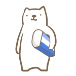 シロクマ消しゴム